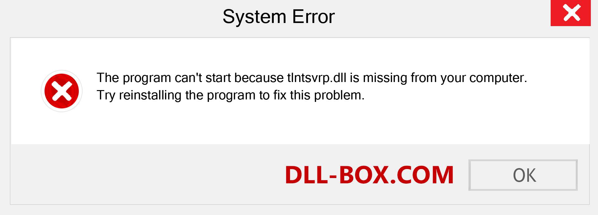  tlntsvrp.dll file is missing?. Download for Windows 7, 8, 10 - Fix  tlntsvrp dll Missing Error on Windows, photos, images